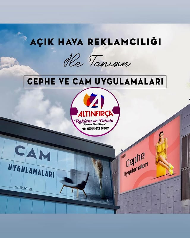 Açık Hava Reklam Hizmetleri - Tabela, Totem, Cephe Giydirme