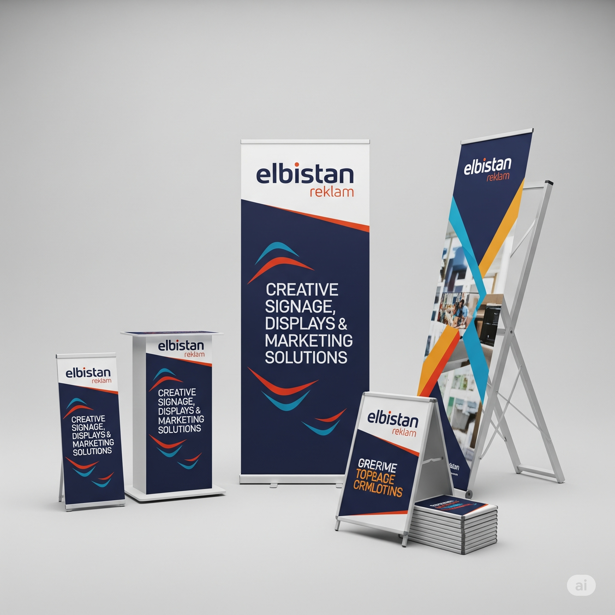 Display Ürünler - Alüminyum Çerçeve, Banner, Stand